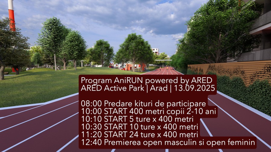 Programul AniRUN powered by ARED
